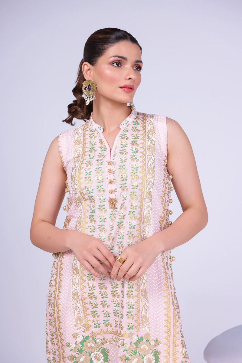 Printed | Raw Silk | Kurta | USD 45.00