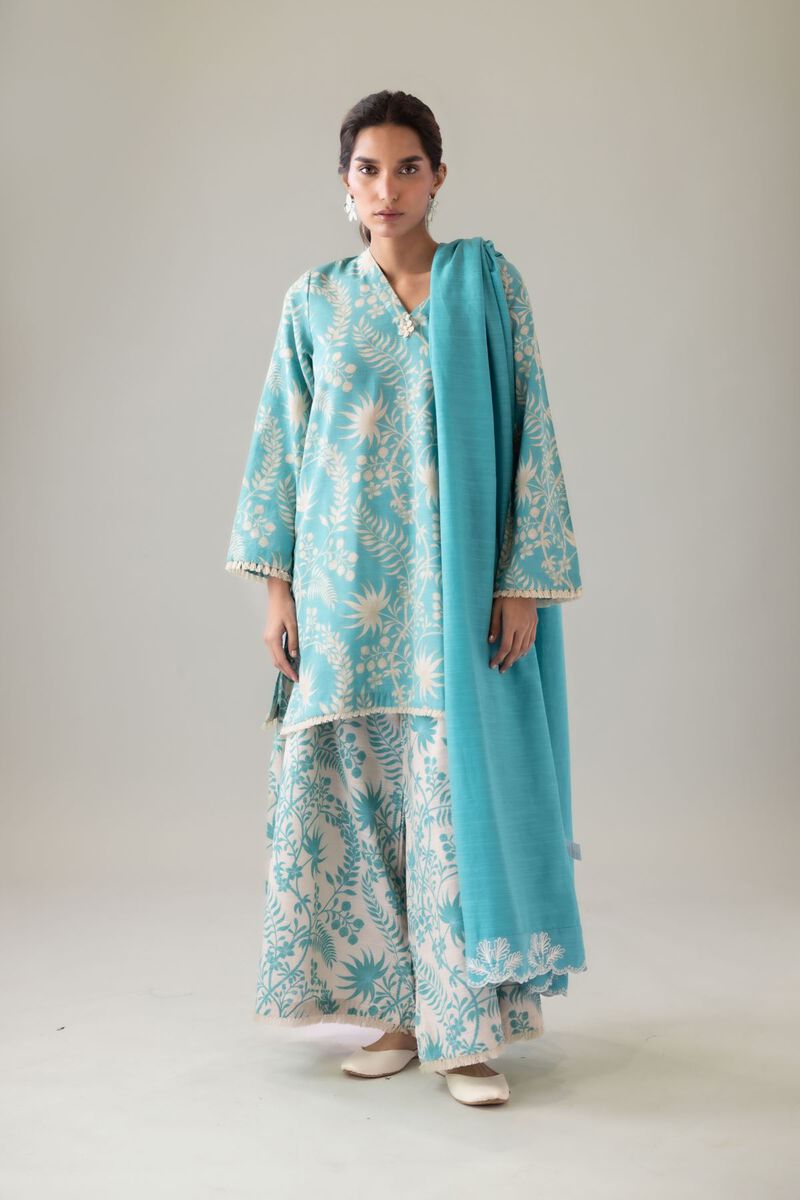 Embroidered | Textured Cotton | Dupatta | USD 20.00