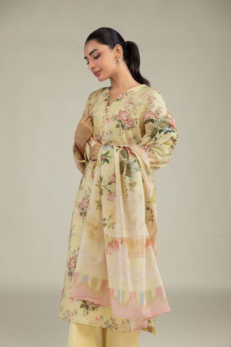 Printed | Lawn | Floral Lawn Dupatta | USD 30.00