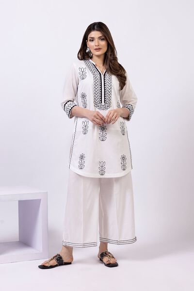 Embroidered | Cambric | Kurta | USD 35.00