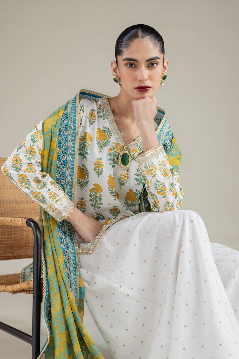 Embroidered | Raw Silk | Dupatta | USD 38.00