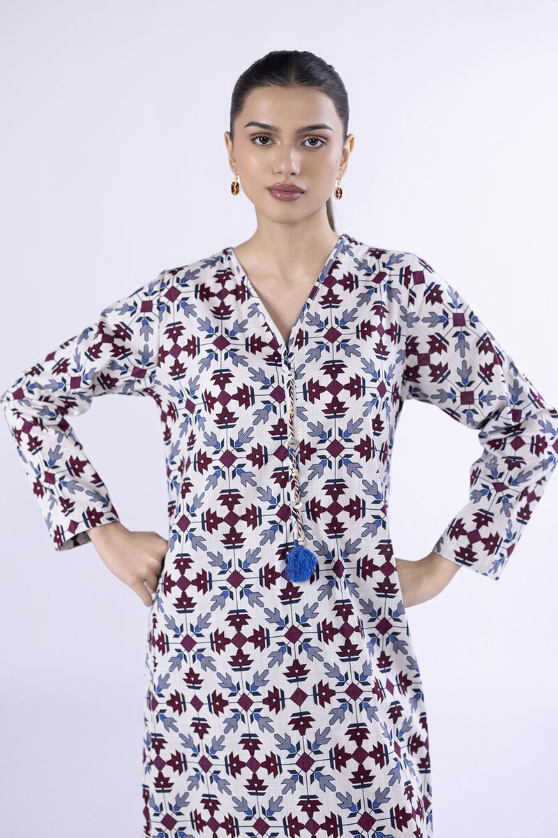 Printed | Crosshatch Poplin | Kurta | USD 12.50