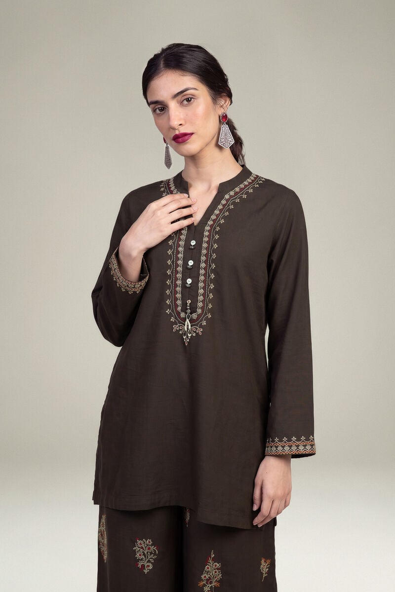 Embroidered | Raw Silk | Raw Silk Kurta | USD 45.00