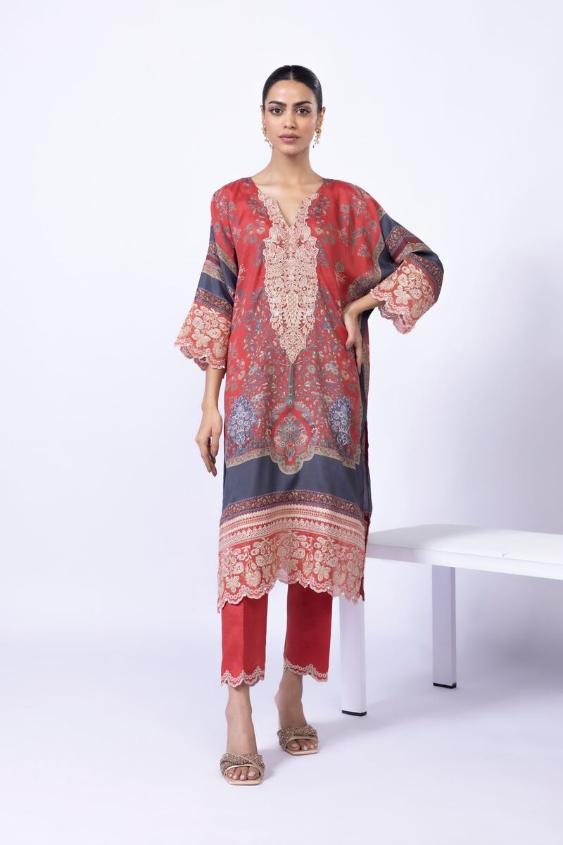 Embroidered | Thai Silk | Kurta | null