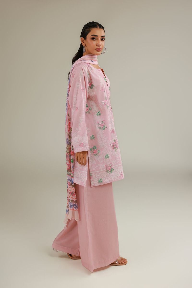 Embroidered | Cambric | Cambric Tailored 3-Piece | USD 75.00