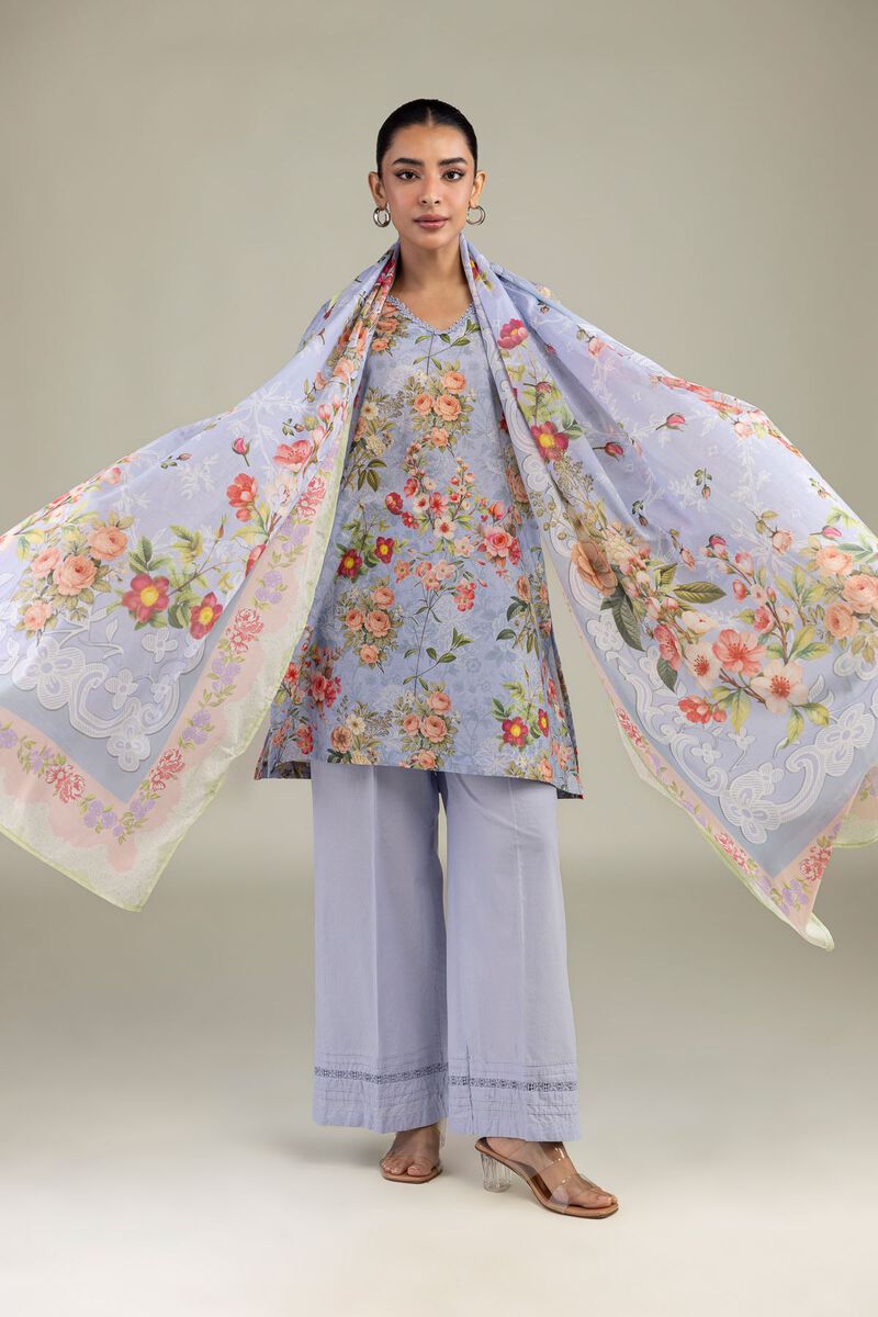 Printed | Lawn | Floral Lawn Dupatta | USD 30.00