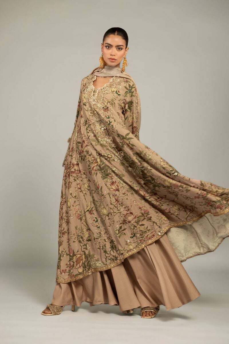 Raw Silk | 3-Piece Co-ord Set | USD 180.00