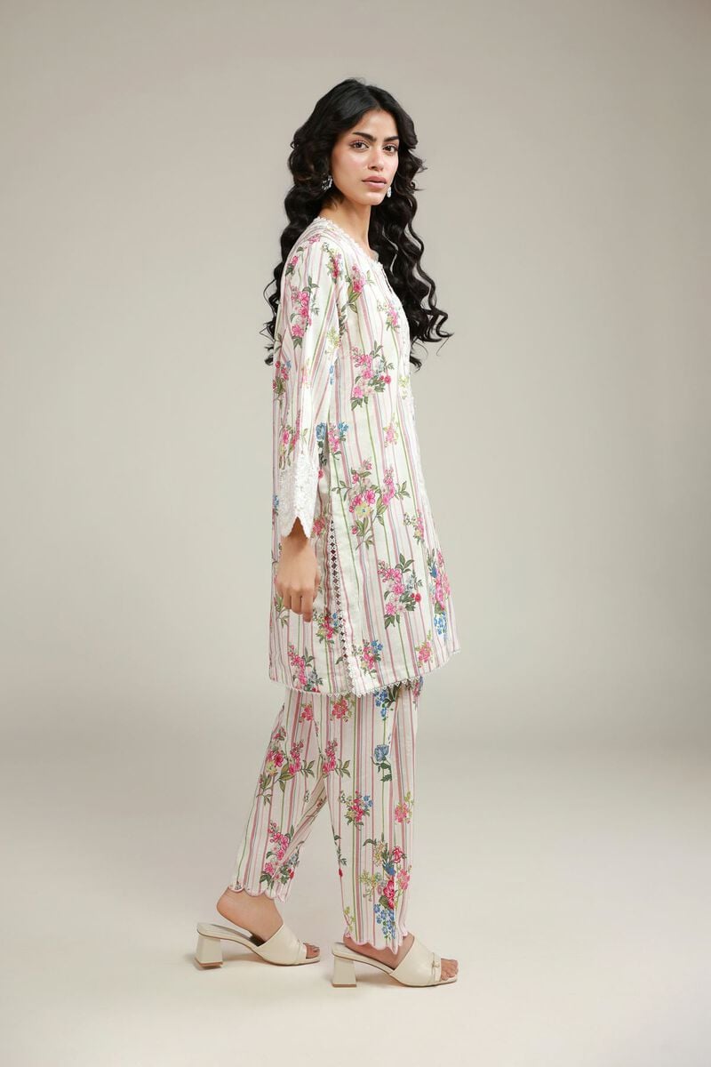 Printed | Jacquard | Printed Co-ord Set | USD 60.00