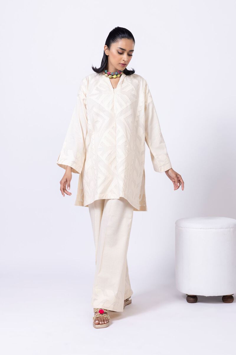 Embroidered | Cotton Dobby | Pants | USD 7.50