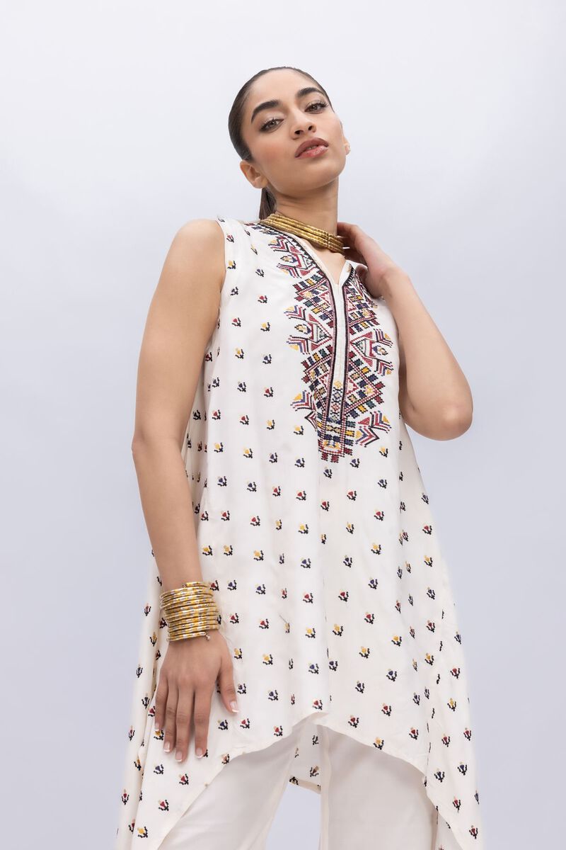 Embroidered | Russian Raw Silk | Kurta | USD 22.50