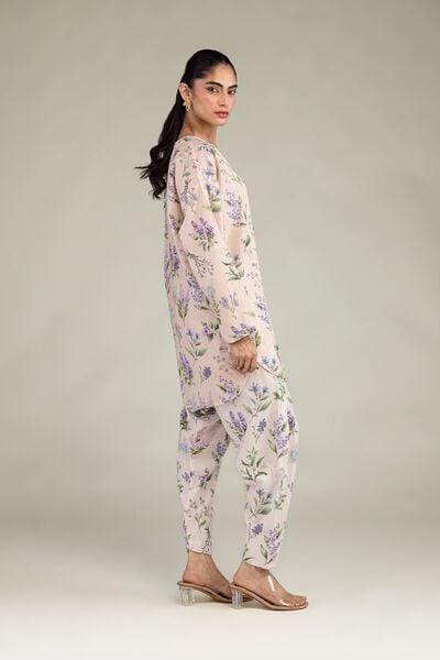 Printed | Cotton Viscose | Floral Pastel Shalwar | USD 30.00