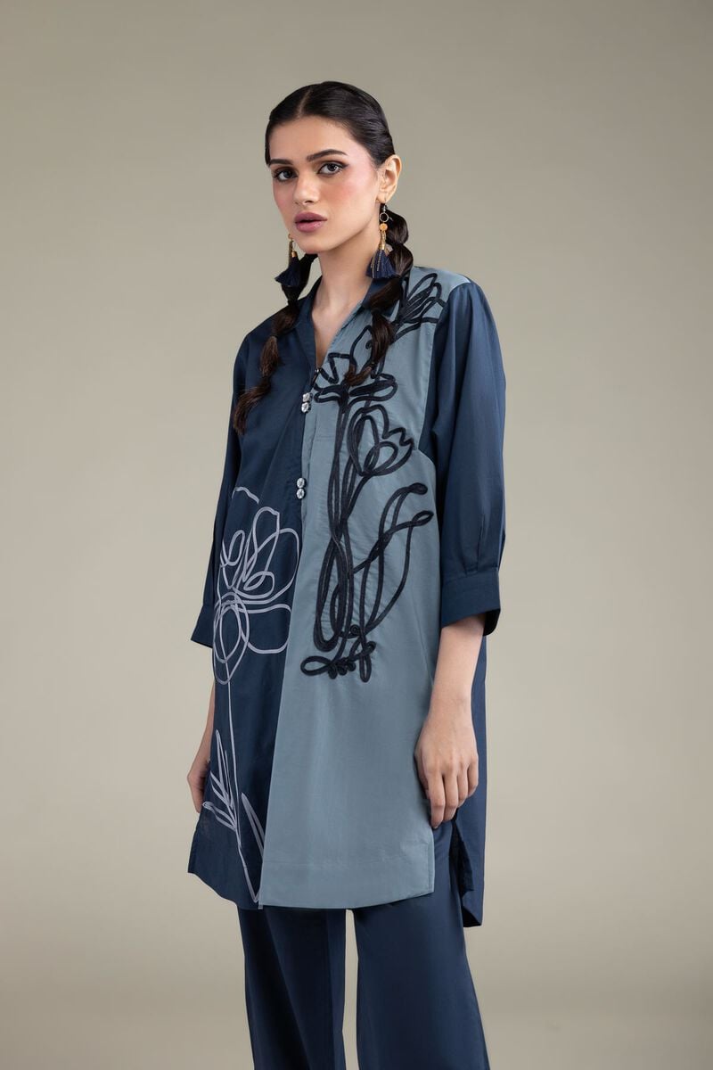 Embroidered | Cambric | Short Cambric Kurta | USD 40.00
