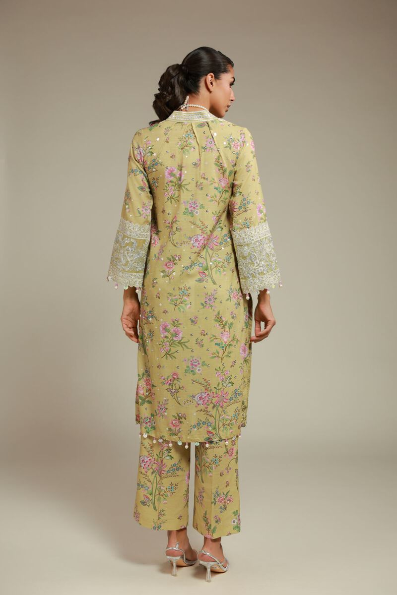 Embroidered | Raw Silk | Kurta | USD 60.00