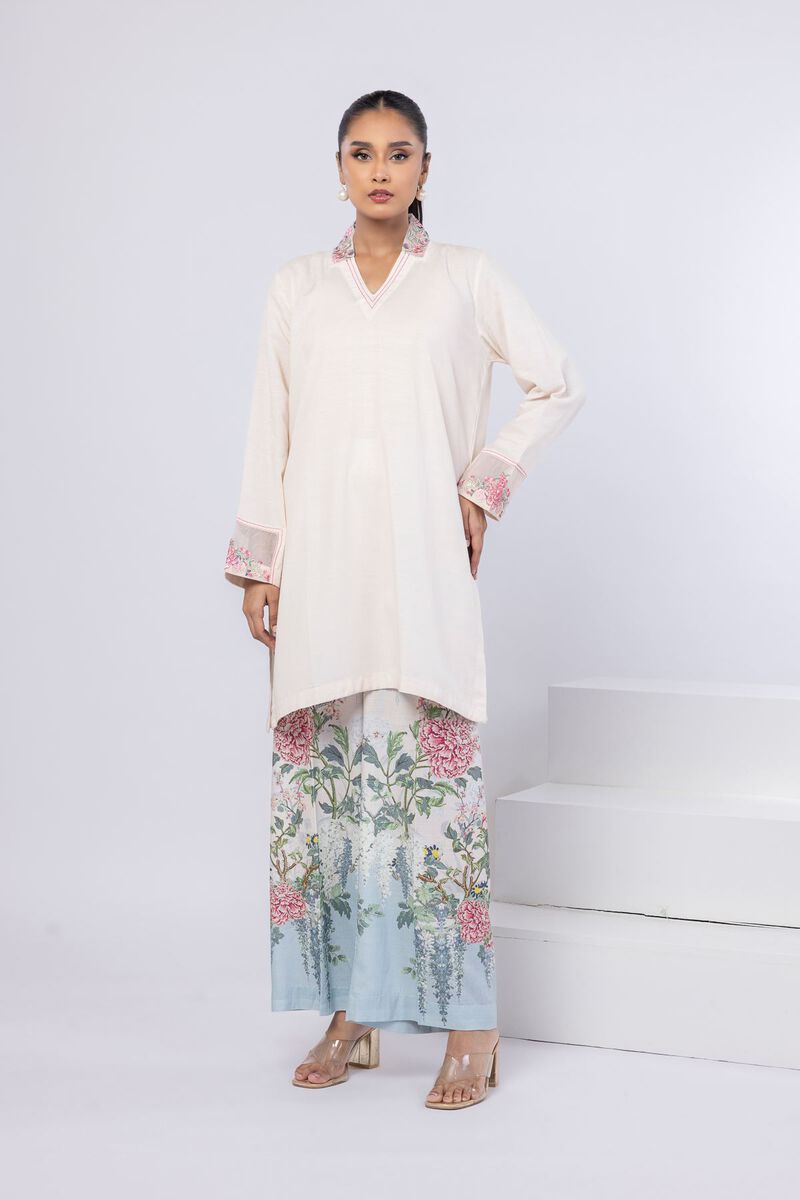 Embroidered | Dull Raw Silk | Kurta | USD 10.50