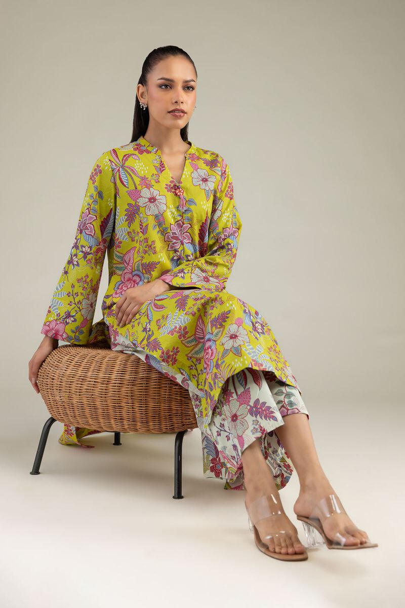 Printed | Cambric | Floral Cambric Kurta | USD 35.00