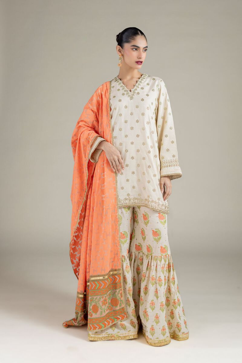 Printed | Raw Silk | Dupatta | USD 28.00