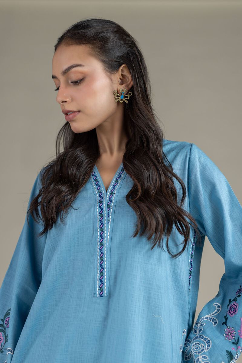 Embroidered | Heavy Textured Cotton | Kurta | USD 35.00