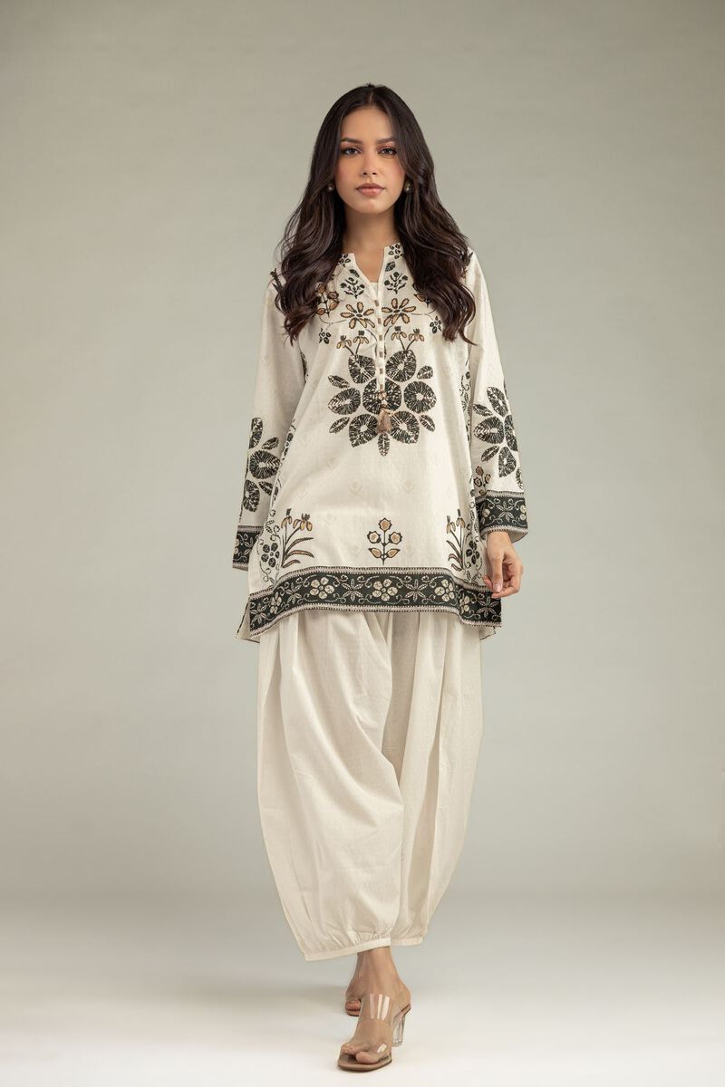 Printed | Cotton Dobby | Short Floral Kurta | USD 30.00