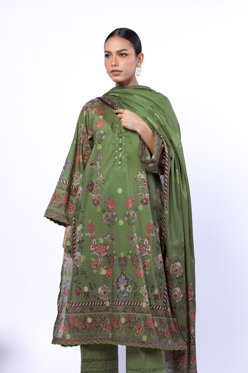 Printed | Jacquard | Tailored 3 Piece | USD 70.00