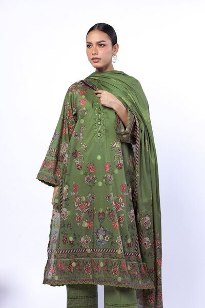 Printed | Jacquard | Tailored 3 Piece | USD 70.00