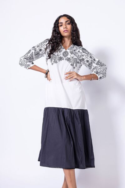 Embroidered | Cotton Viscose | Maxi Dress | USD 12.00