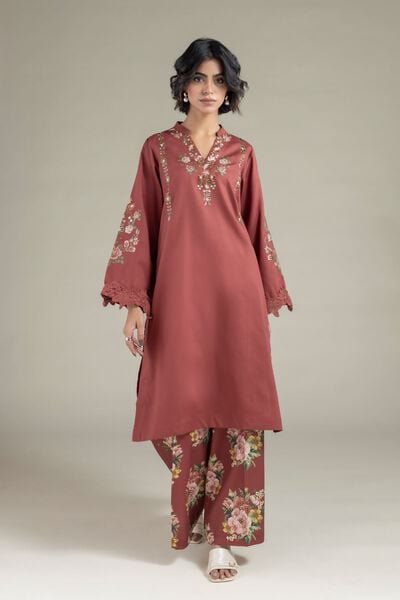 Embroidered | Textured Cotton | Kurta | USD 30.00