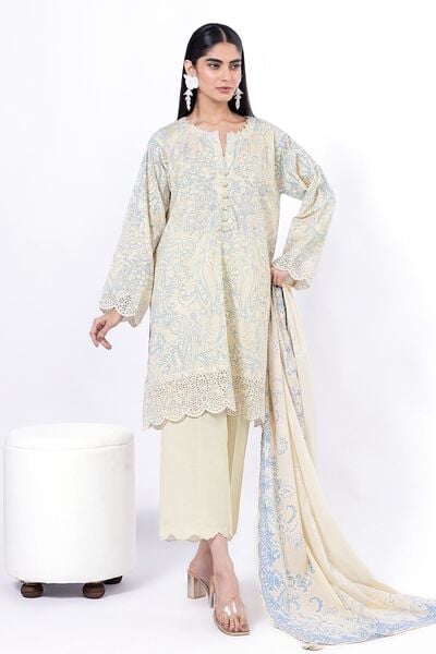Embroidered | Lawn | Fabrics 3 Piece | USD 25.00