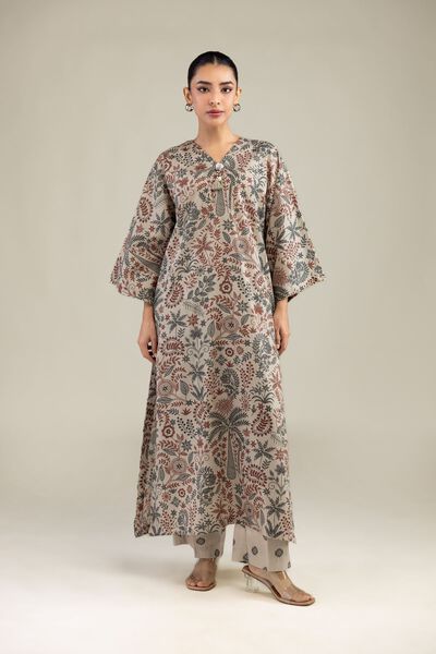 Printed | Textured Weave | Floral Printed Pants | USD 30.00