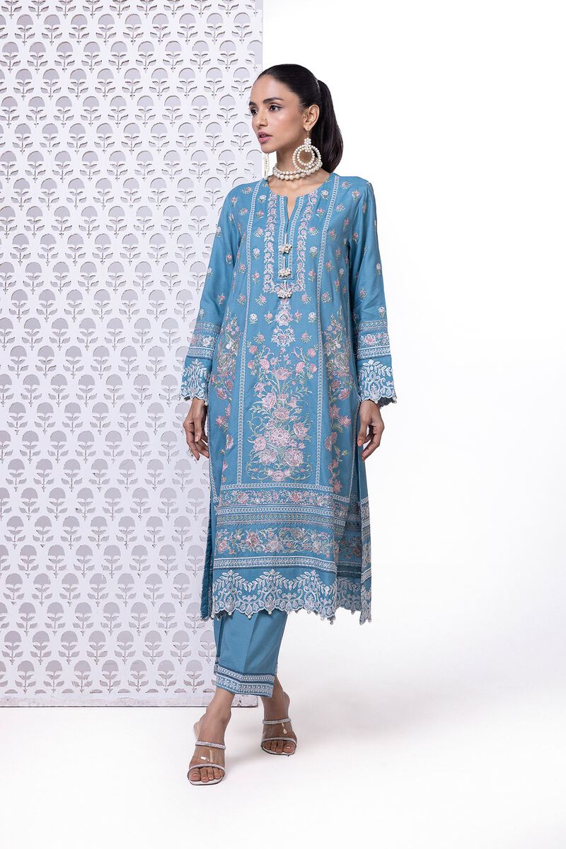 Embroidered | Raw Silk | Pants | USD 7.50
