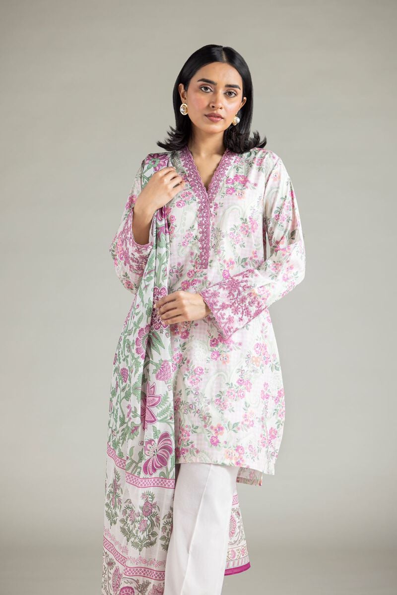 Embroidered | Textured Lawn | 3-Piece Tailored Lawn | USD 65.00