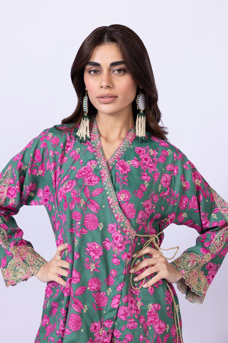 Embroidered | Russian Raw Silk | Kurta | USD 24.00