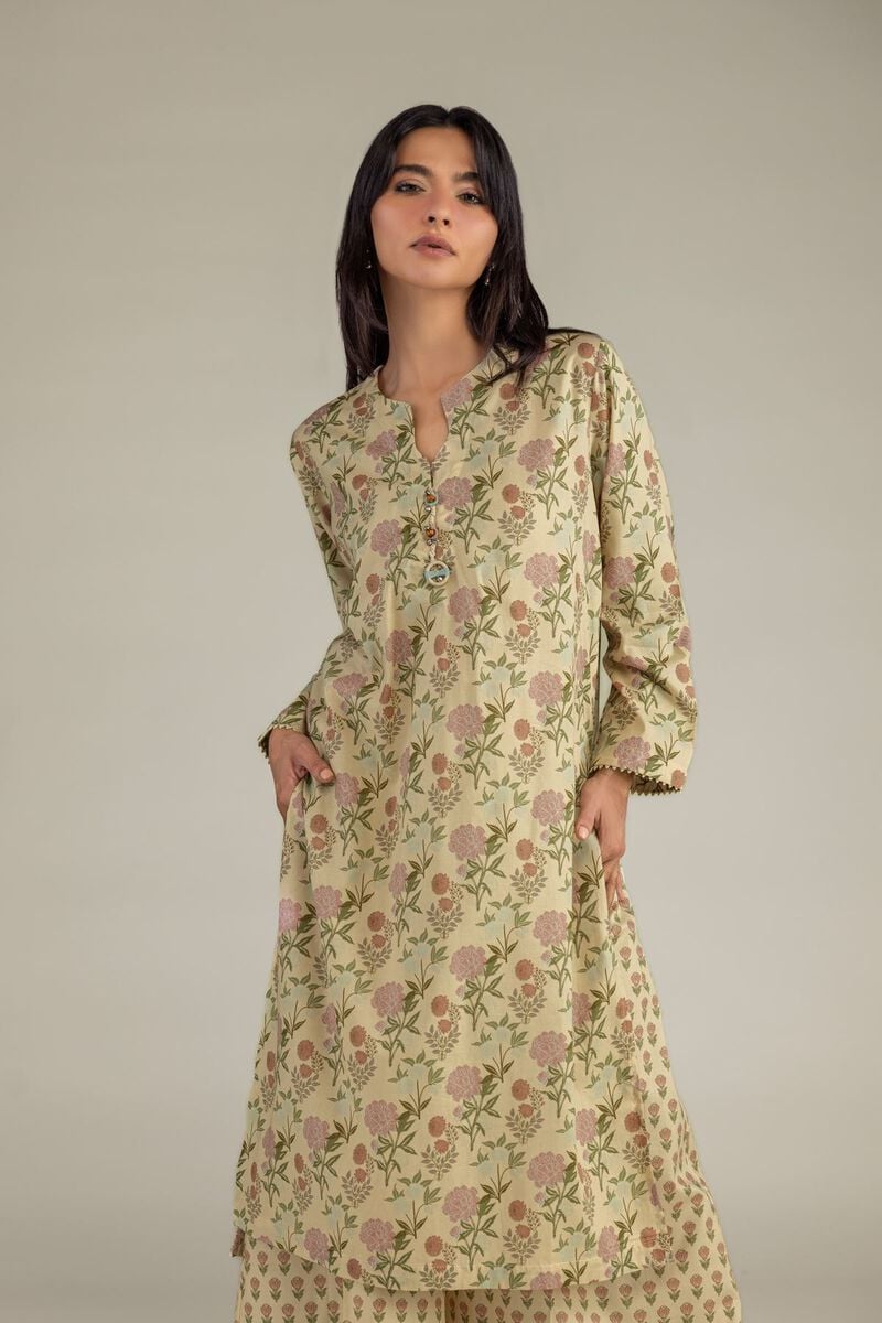 Printed | Cambric | Floral Printed Kurta | USD 35.00