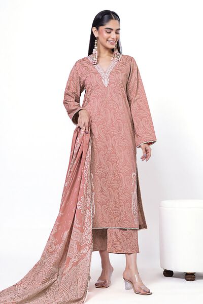 Embroidered | Lawn | Fabrics 3 Piece | USD 22.50