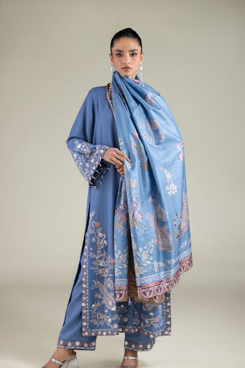 Embroidered | Polyester Silk | Dupatta | USD 30.00