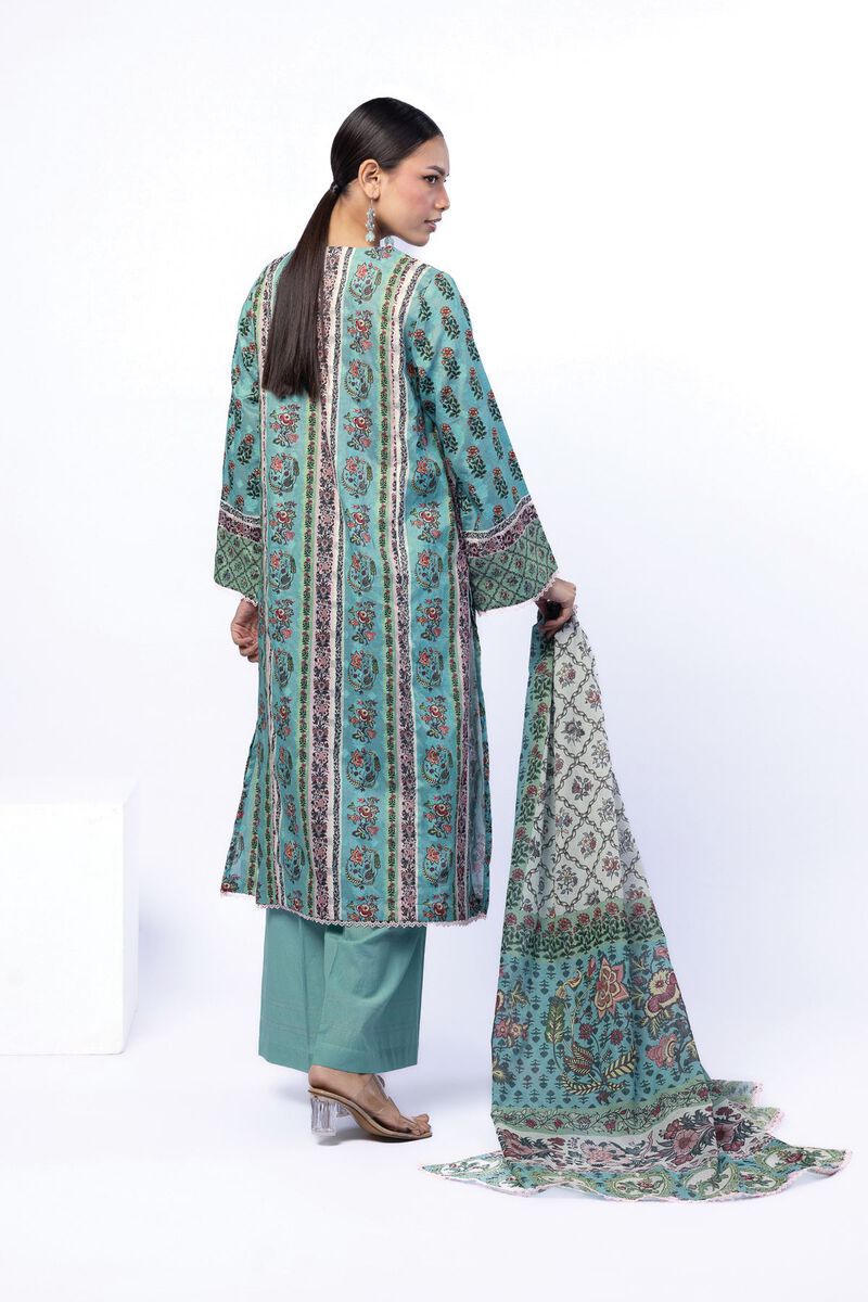 Printed | Broshia | Tailored 3 Piece | USD 39.00