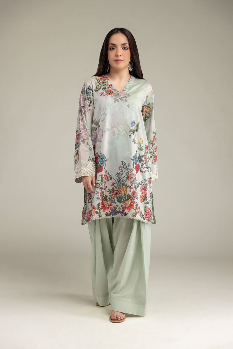 Embroidered | Cambric | Tailored 2 Piece | USD 55.00