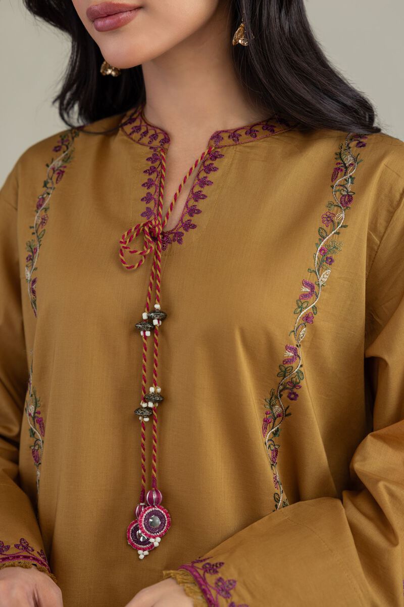 Embroidered | Cambric | Floral Cambric Kurta | USD 40.00