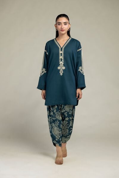 Embroidered | Cambric | Floral Printed Shalwar | USD 30.00