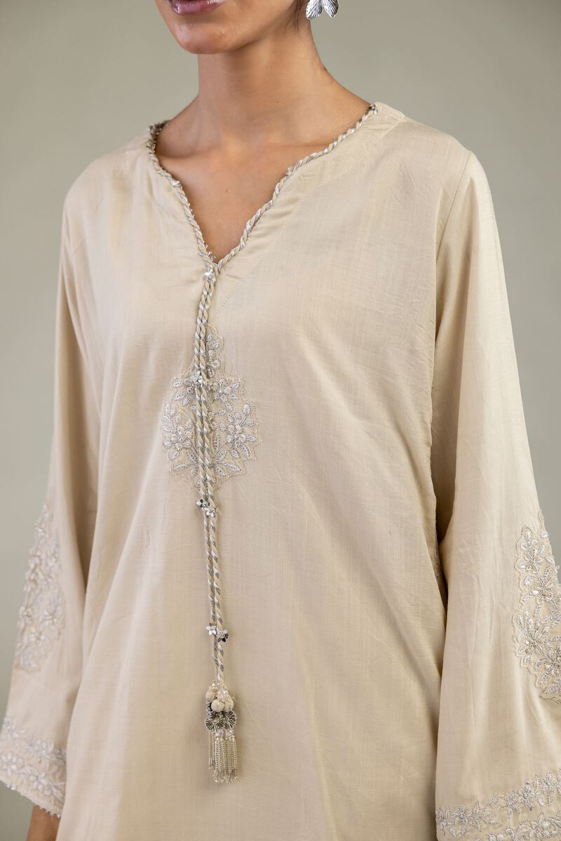 Embroidered | Raw Silk | Raw Silk Kurta | USD 60.00