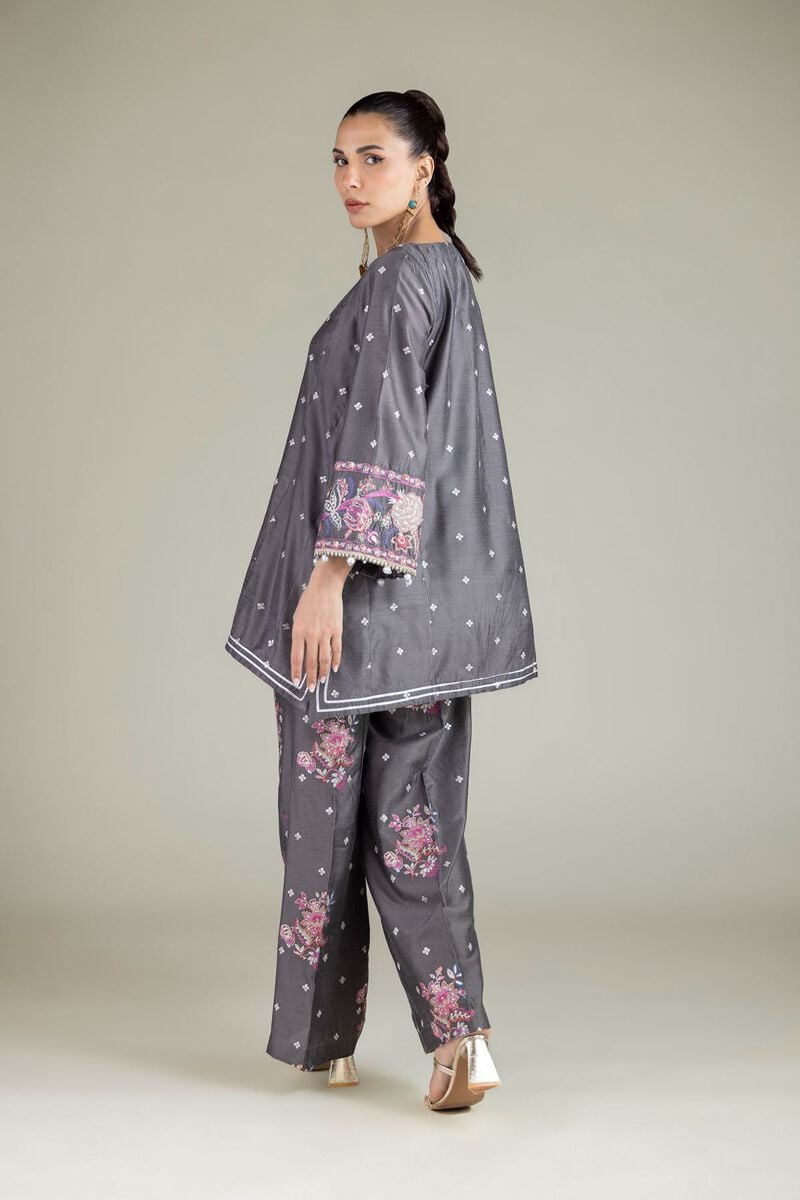 Embroidered | Raw Silk | Kurta | USD 55.00