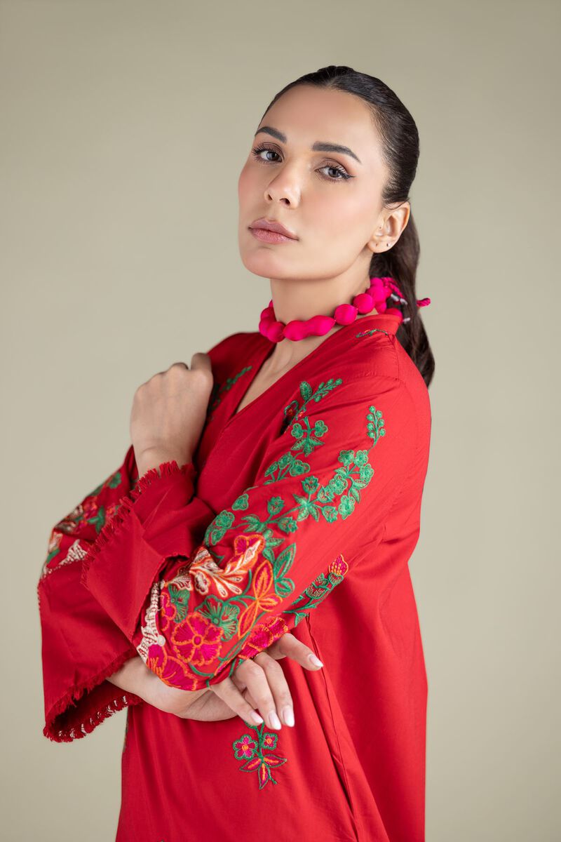 Embroidered | Cambric | Kurta | USD 40.00