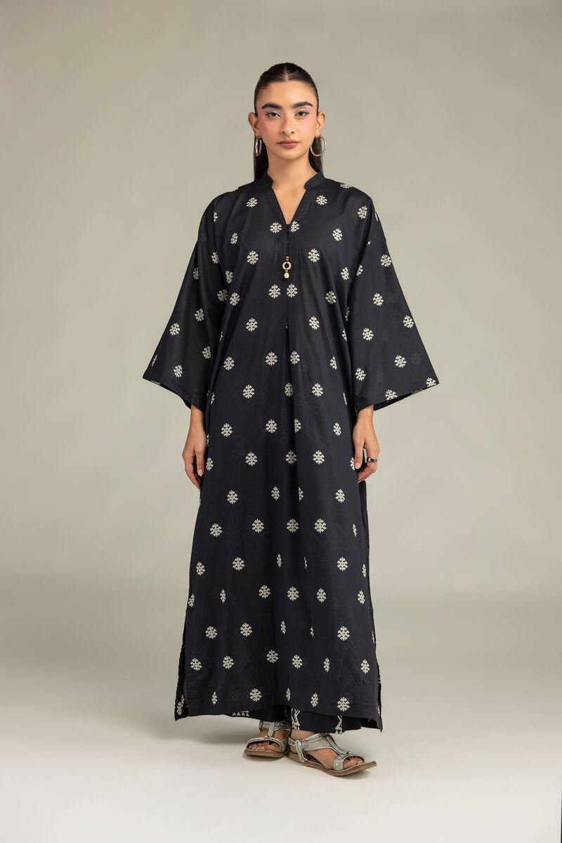 Printed | Cambric | Cambric Longline Kurta | USD 40.00