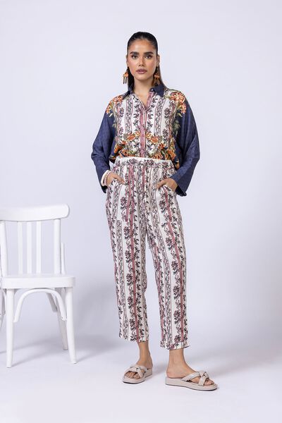 Printed | Viscose Crepe | Trousers | USD 6.00