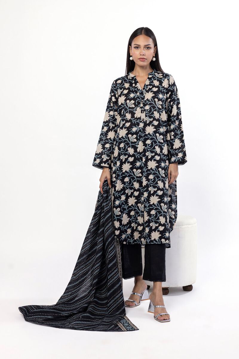 Printed | Khaddar | Tailored 3 Piece | USD 22.50