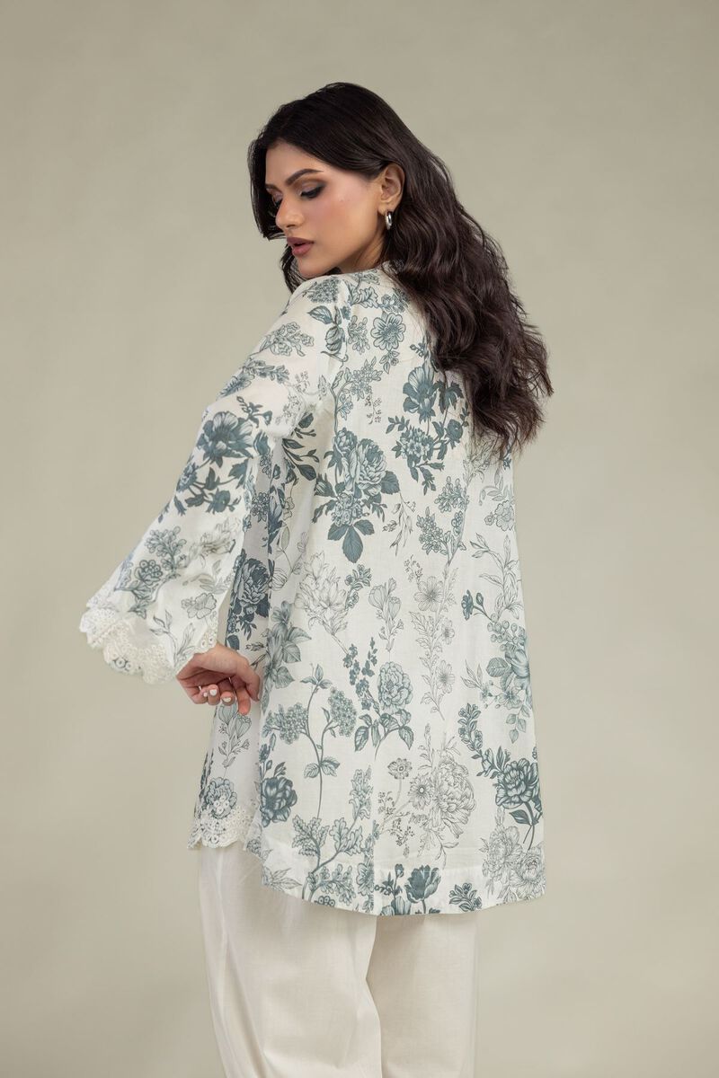 Embroidered | Lawn | Lawn V-Neck Kurta | USD 35.00
