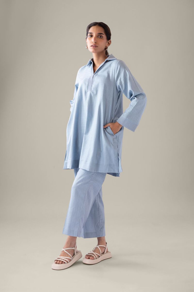 Dyed | Heavy Textured Cotton | Pants | USD 20.00