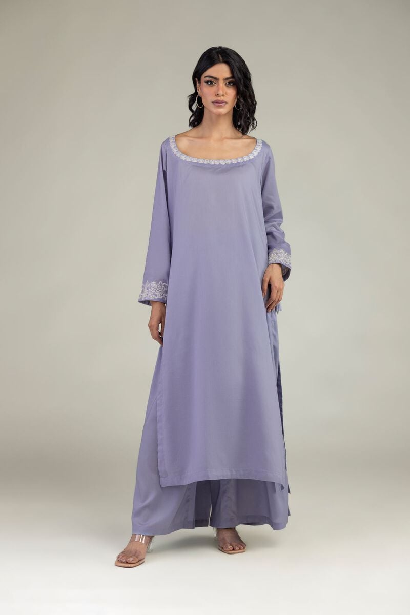 Embroidered | Lyocell | Lavendar Shalwar | USD 30.00