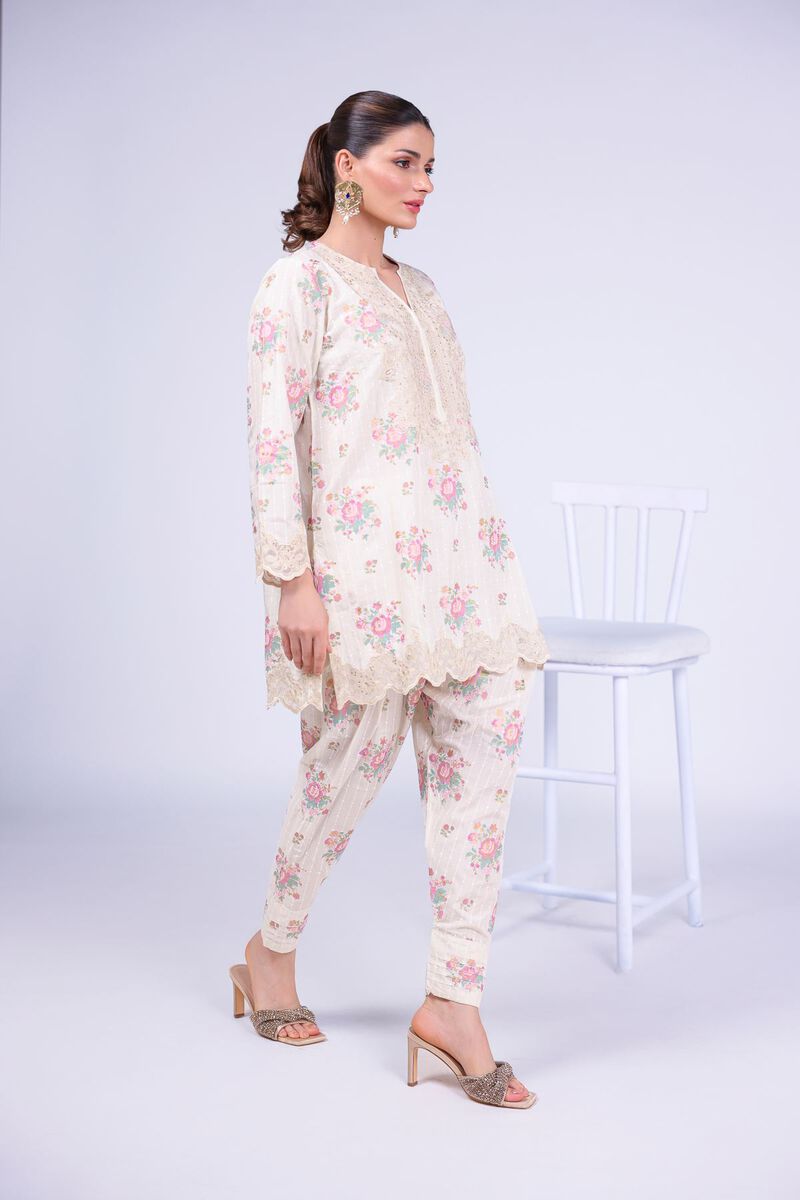 Embroidered | Raw Silk | Kurta | USD 55.00