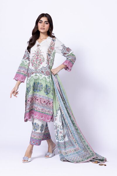 Printed | Cotton Polyester Broshia Jacquard | Pants | USD 8.00