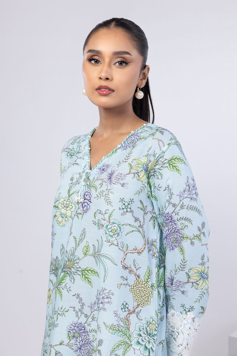 Embroidered | Dull Raw Silk | Kurta | USD 17.50